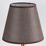 Lampe de table classique Malaga à abat-jour en tissu