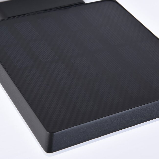 Applique solaire d'extérieur moderne Pablo à détecteur - noir