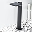 Lampe d'extérieur solaire sur pied Paulo à détecteur, noir, 50 cm