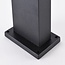 Lampe d'extérieur solaire sur pied Paulo à détecteur, noir, 50 cm