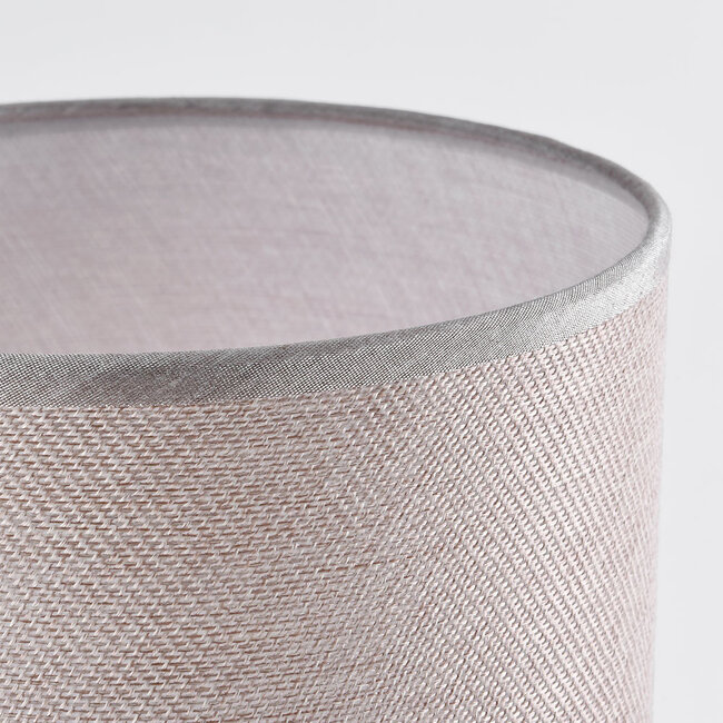 Lampe de table romantique avec abat-jour en tissu - Valence