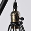 Lampe de table industrielle avec métal noir réglable - Marbella