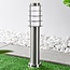 Lampe d'extérieur sur pied Silvio en acier inoxydable - 50 cm