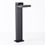 Lampe d'extérieur sur pied Carla noire à LED intégrée - 50 cm