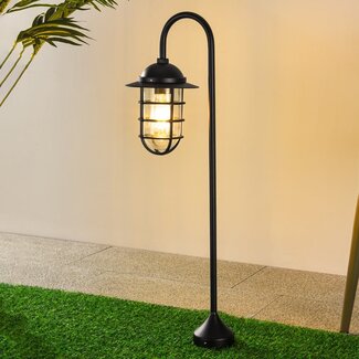 Lampadaire rurale Dave - noire