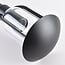 Lampe d'extérieur sur pied Alessandro en acier inoxydable noir - 80 cm