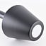 Lampe d'extérieur sur pied Bruno noire - 80 cm
