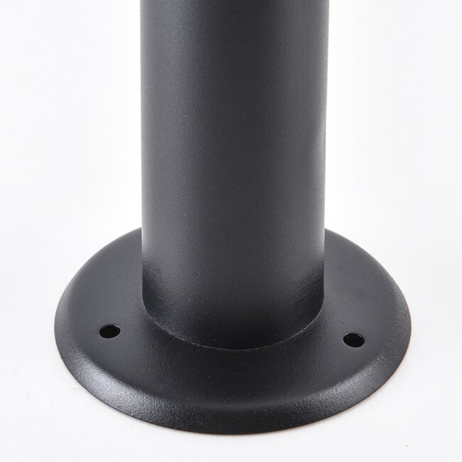 Lampe d'extérieur sur pied Bruno noire - 80 cm