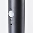 Lampe d'extérieur sur pied Bruno noire avec détecteur - 80 cm
