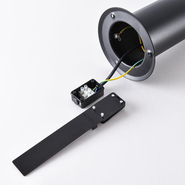 Lampe extéreur Stella noire, 80 cm