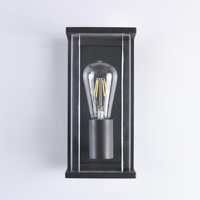 Applique murale moderne Flavio IP44 - anthracite