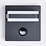 Applique extérieure Stefano avec détecteur de mouvement - anthracite et LED intégrée