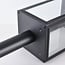 Lampe d'extérieur sur pied Giovanni en acier inoxydable noir