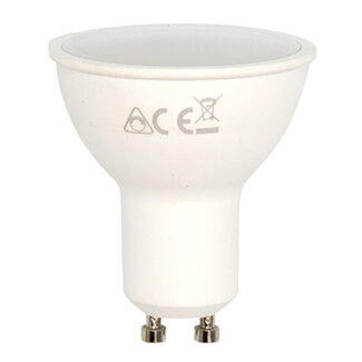 Ampoule LED GU10 intelligente dimmable RGB et CCT, 4,9W - 100°.