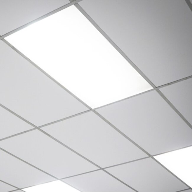 Dimmable - Panneau LED -120x30cm - UGR<19 - 30W, -3000K - 114lm/W