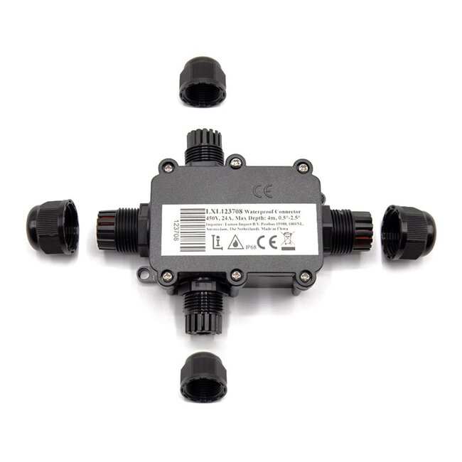 Boîte de jonction 4 gang IP68