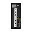Applique extérieure 2 lumières Diana - inox noir avec verre