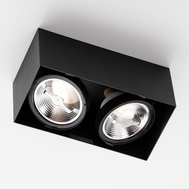 AR111 Spot à 2 voies Brooklyn - noir