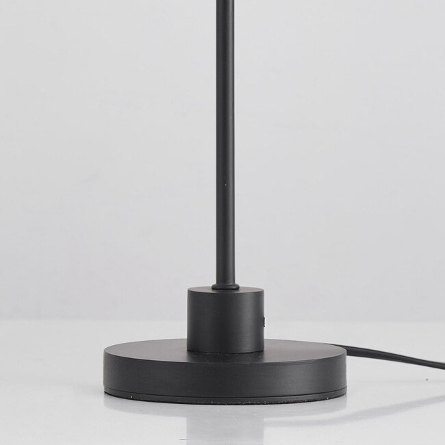 Lampe de table Kingston - noir mat