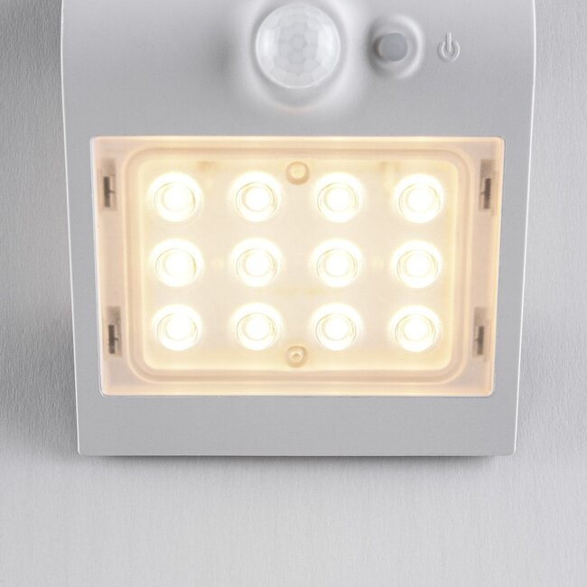 Applique solaire Alien 1.5W avec capteur - blanc