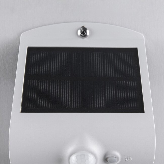 Applique solaire Alien 1,5W à détecteur - blanc
