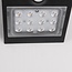 Applique solaire Alien 1,5W à détecteur - noir