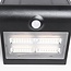Applique d'extérieur solaire Single Conan 3,2W à détecteur - noir