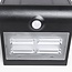 Applique d'extérieur solaire Single Conan 3,2W à détecteur - noir