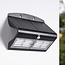Applique solaire Double Conan 6,8W à détecteur - noir