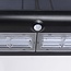 Applique solaire noire avec capteur Double Conan, 6.8W