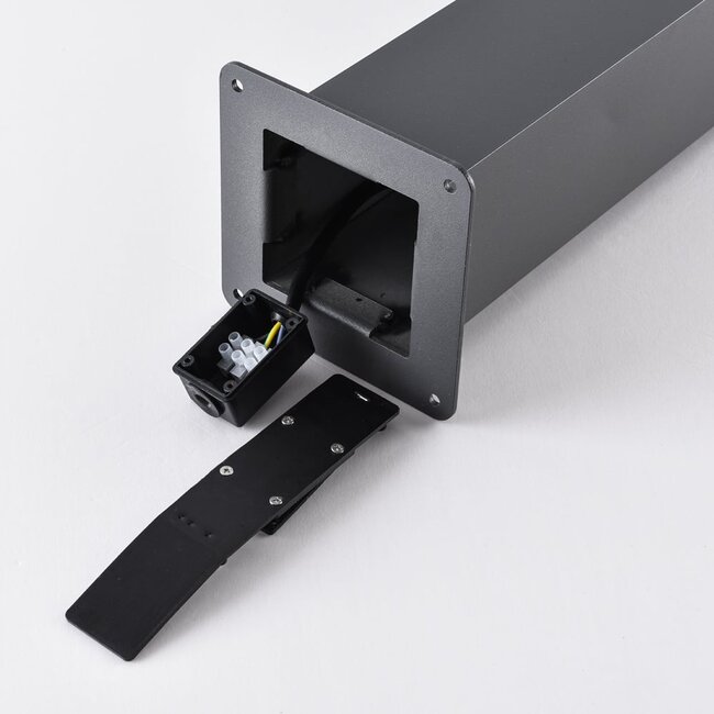 Lampe extérieure industrielle Jet - anthracite - 60 cm