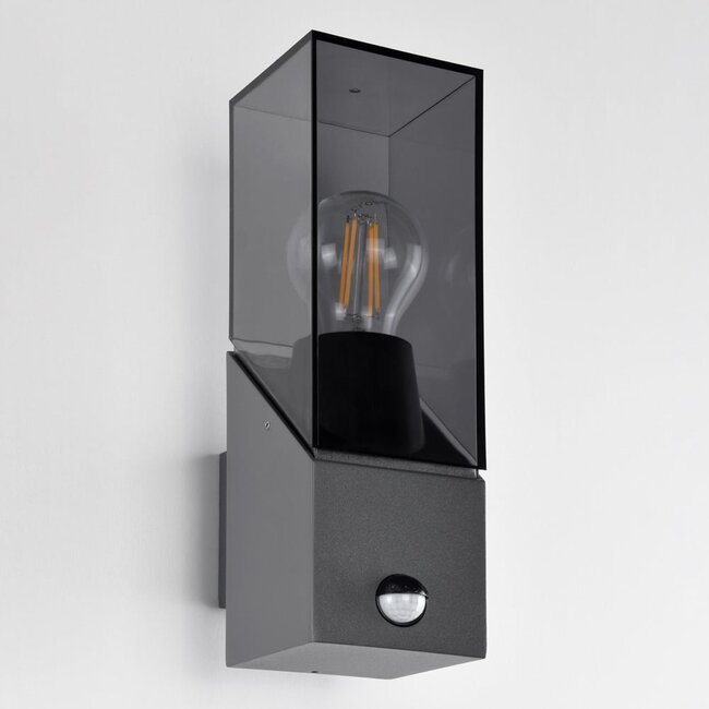 Applique industrielle Jasper avec capteur - anthracite