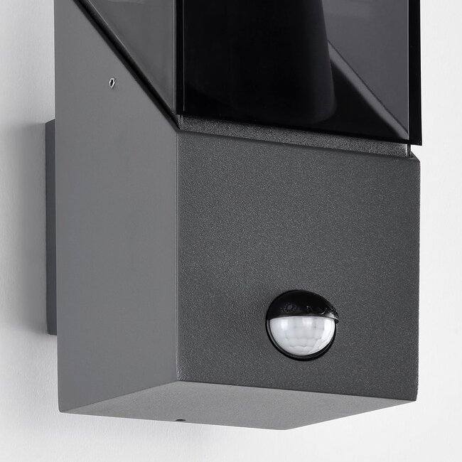 Applique industrielle Jasper avec capteur - anthracite