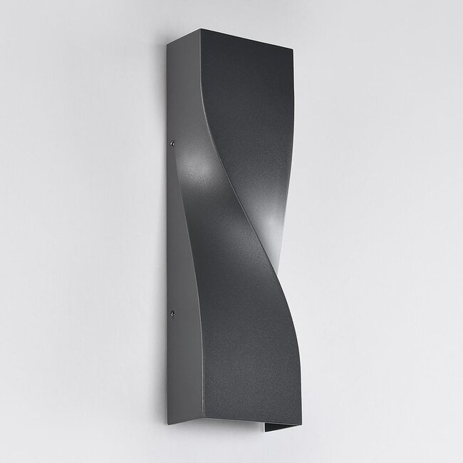 Applique murale extérieure Aurelia - anthracite avec LED intégrée