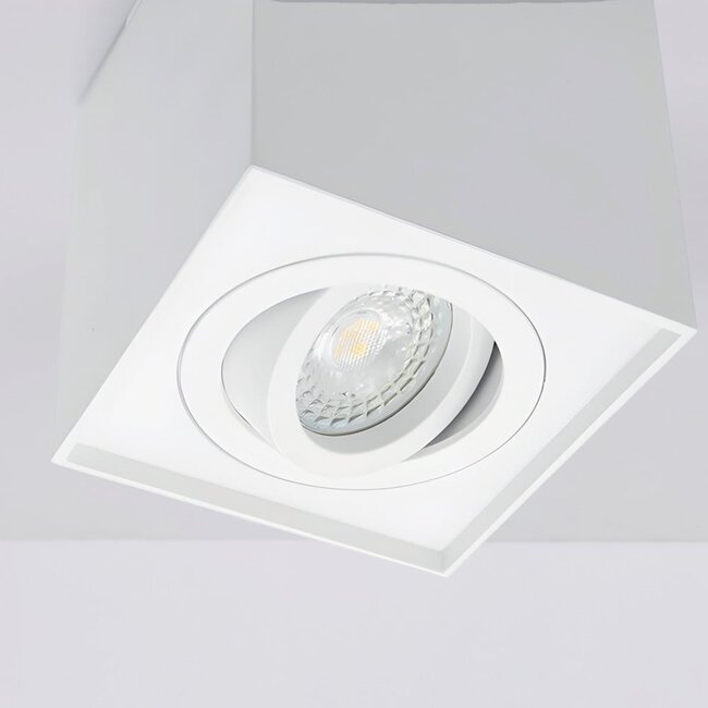 Spot design Carl - blanc