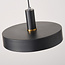 Suspension moderne Bijou, noir mat