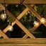 Guirlande lumineuse solaire 10 m, 20 petites ampoules rondes, panneau 3W (IP20)