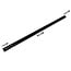 Rail monophasé de 100 cm, bloc d'alimentation et embout inclus, noir