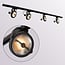 Kit rail monophasé de 1,5 mètre et spots Skaly, noir