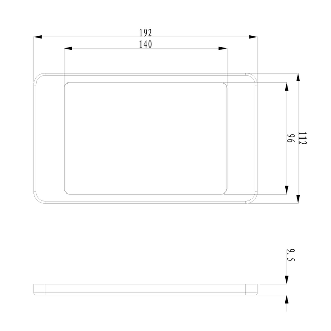 Éclairage d'armoire à LED Apollo, set complet de 3 lampes