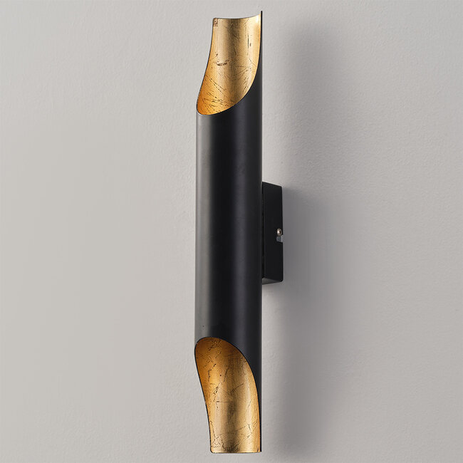 Lampe murale noire mate - Madison