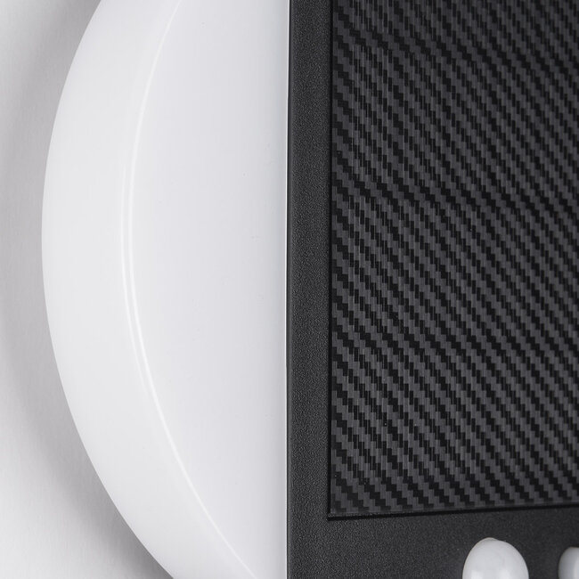 Applique solaire extérieure moderne avec capteur noir - Blitz