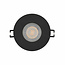 Spot encastré moderne noir IP44 - Ray