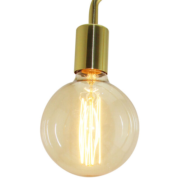 Lampe à poser Orelia - doré au design ouvert