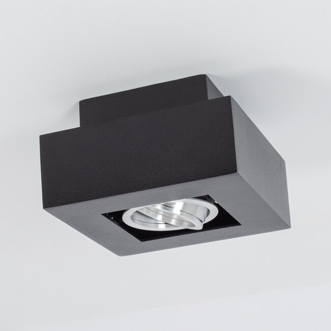 Spot de luxe noir en saillie - Ben