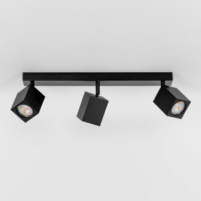 Plafonnier industriel 3 lumières Bas
