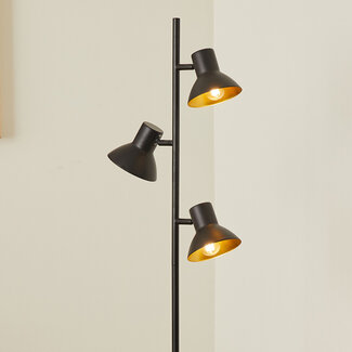 Lampadaire industriel à 3 spots - Bailey