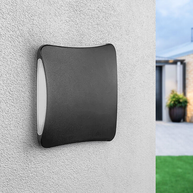 Applique moderne carrée Bonnie - noir