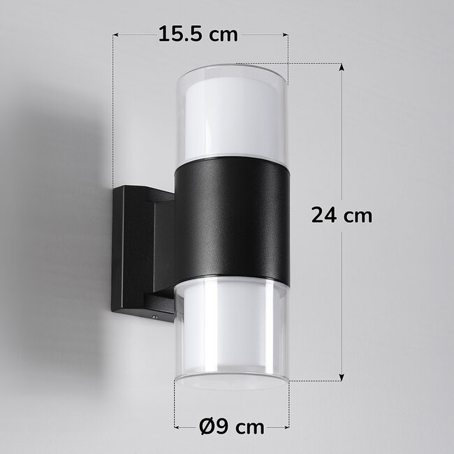 Applique ronde 2 luminaires - Emmy