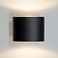 Applique murale extérieure Faye - noire avec LED intégrée